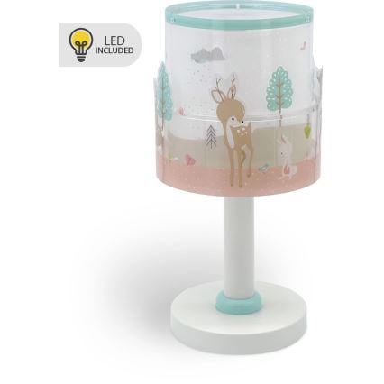 Dalber 61271N - LED-lastenlamppu LOVING DEER 1xG4/4W/230V monivärinen