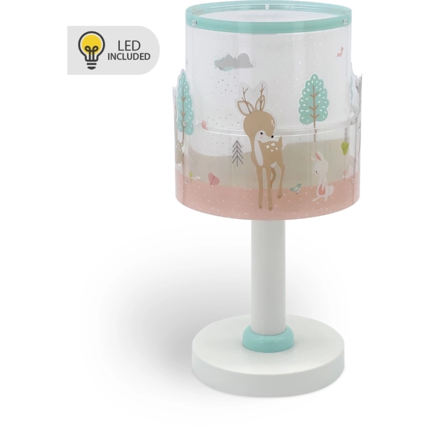 Dalber 61271N - LED-lastenlamppu LOVING DEER 1xG4/4W/230V monivärinen