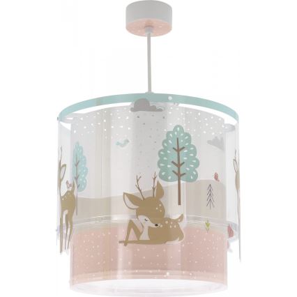 Dalber 61272 - Lasten kattokruunu LOVING DEER 1xE27/60W/230V