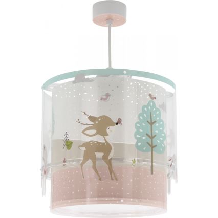 Dalber 61272 - Lasten kattokruunu LOVING DEER 1xE27/60W/230V