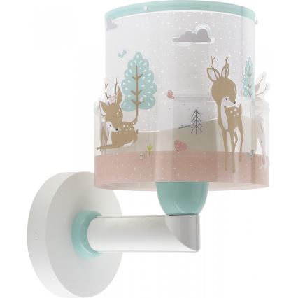Dalber 61279 - Lasten seinävalo LOVING DEER 1xE27/60W/230V