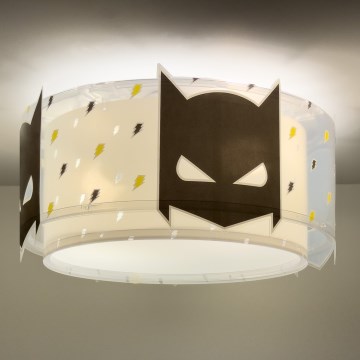 Dalber 61806 - Lasten kattovalaisin DARK HERO 2xE27/15W/230V