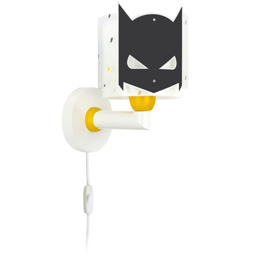 Dalber 61809 - Lasten seinävalaisin DARK HERO 1xE27/15W/230V