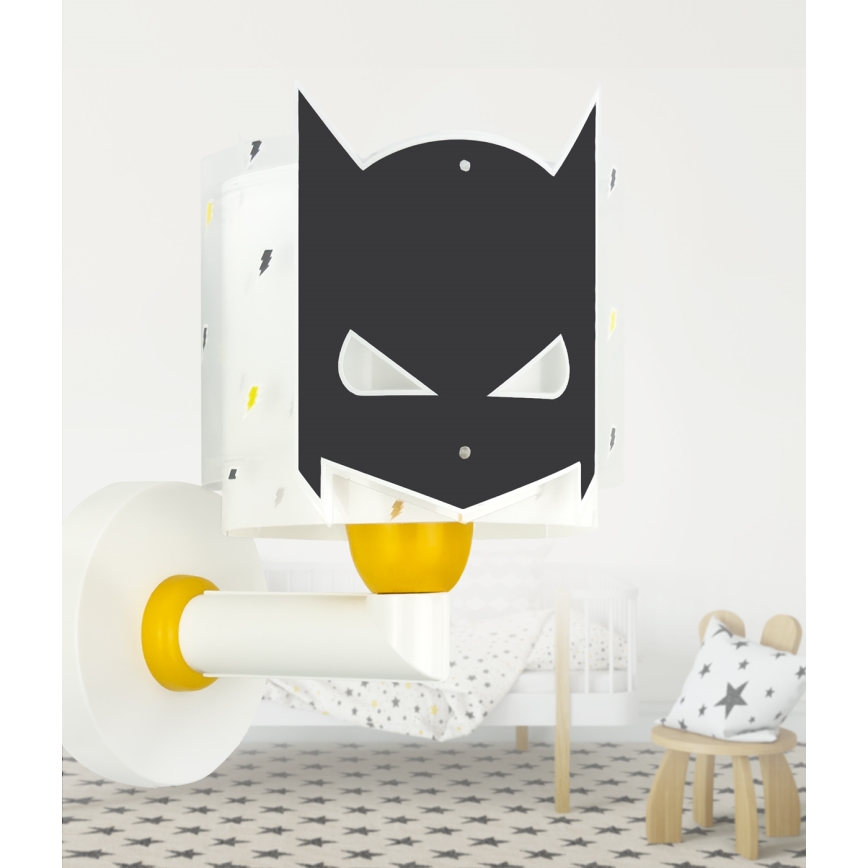 Dalber 61809 - Lasten seinävalaisin DARK HERO 1xE27/15W/230V