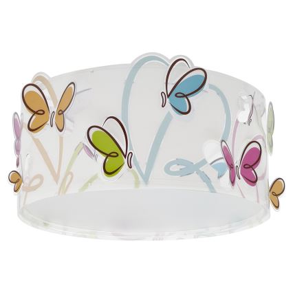 Dalber 62146 - Lasten kattovalaisin BUTTERFLY 2xE27/60W/230V