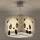 Dalber 63162T - Lasten kattokruunu PANDA 1xE27/60W/230V sininen