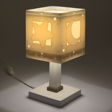 Dalber 63231NB - LED-lastenpöytälamppu MOONLIGHT 1xG4/4W/230V beige