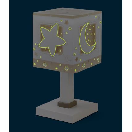 Dalber 63231NB - LED-lastenpöytälamppu MOONLIGHT 1xG4/4W/230V beige