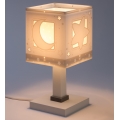 Dalber 63231NE - LED lasten yöpöytälamppu MOONLIGHT 1xG4/4W/230V harmaa