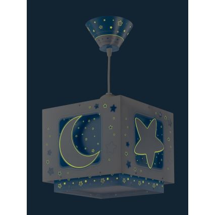 Dalber 63232T - Lasten kattokruunu MOON LIGHT 1xE27/60W/230V