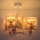 Dalber 63267S - Lasten kattokruunu KOALA 3xE27/60W/230V