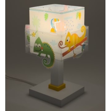 Dalber 63311N - LED-lastenlamppu HAPPY JUNGLE 1xG4/4W/230V, monivärinen