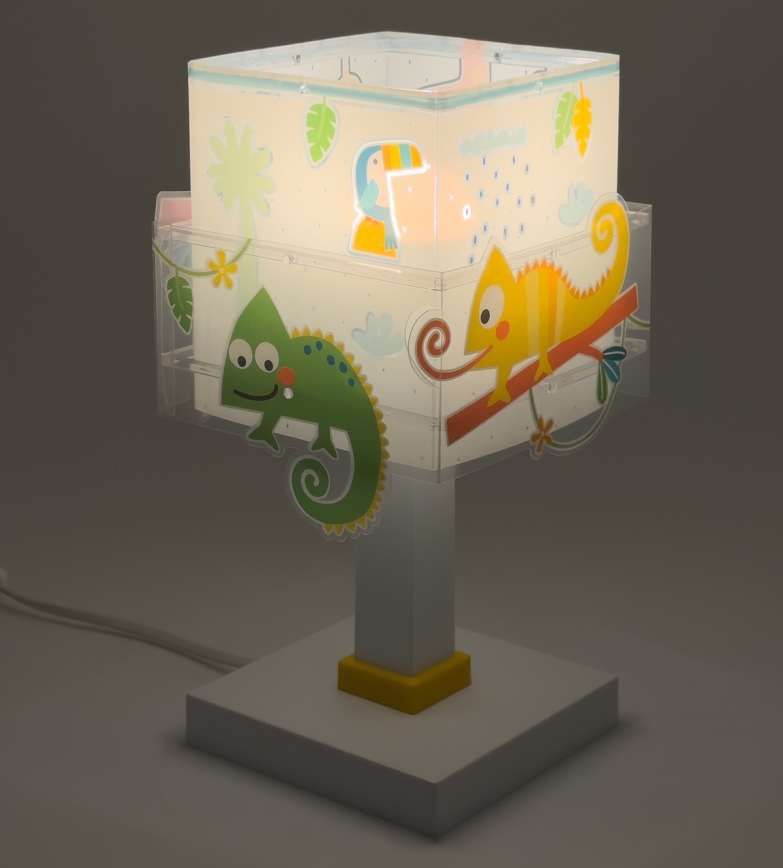 Dalber 63311N - LED-lastenlamppu HAPPY JUNGLE 1xG4/4W/230V, monivärinen