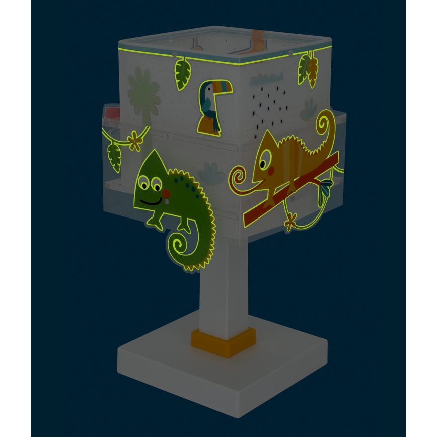 Dalber 63311N - LED-lastenlamppu HAPPY JUNGLE 1xG4/4W/230V, monivärinen