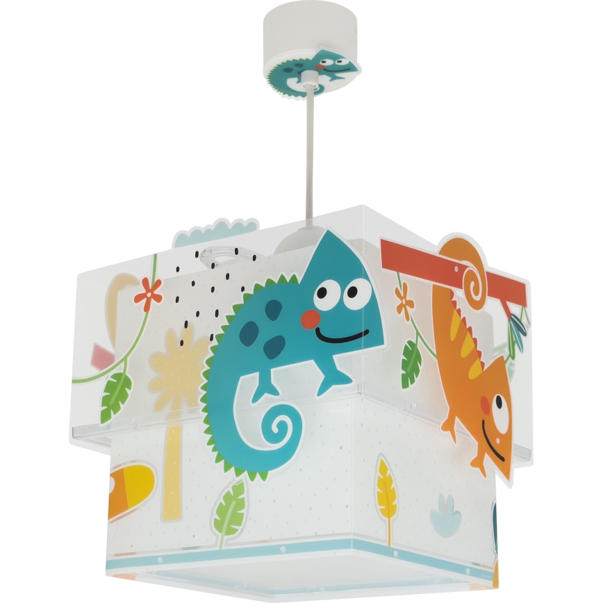 Dalber 63312 - Lasten kattokruunu HAPPY JUNGLE 1xE27/15W/230V