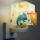 Dalber 63319 - Lasten seinävalaisin HAPPY JUNGLE 1xE27/15W/230V