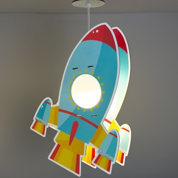 Dalber 63357 - Lasten kattokruunu ROCKET 1xE27/15W/230V