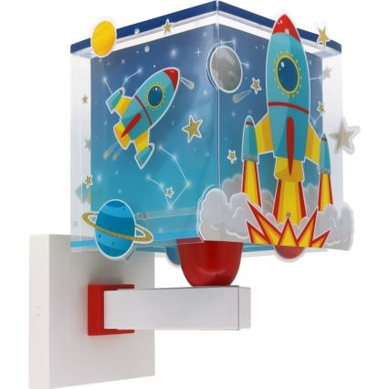 Dalber 63359 - Lasten seinävalaisin ROCKET 1xE27/15W/230V