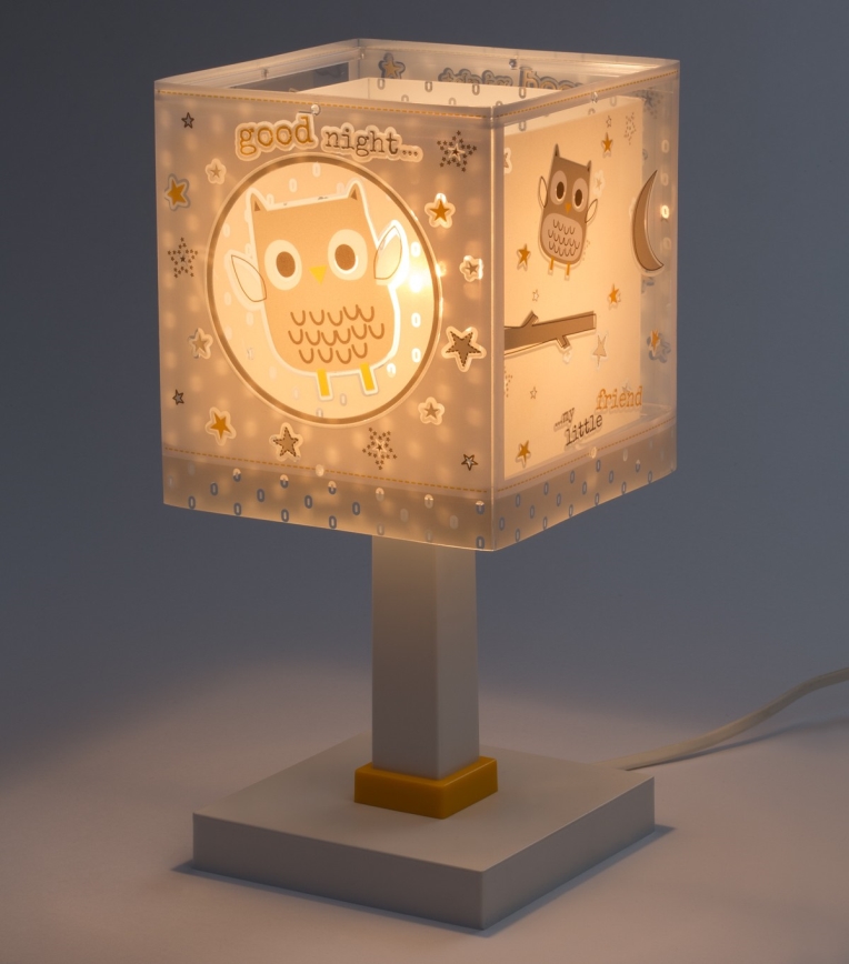 Dalber 63391N - LED lastenpöytävalaisin GOOD NIGHT 1xG4/4W/230V beige