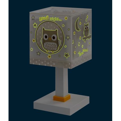 Dalber 63391N - LED lastenpöytävalaisin GOOD NIGHT 1xG4/4W/230V beige