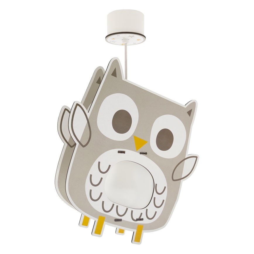Dalber 63397 - Lasten kattokruunu OWL 1xE27/15W/230V