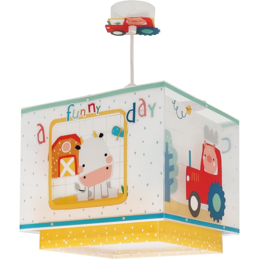 Dalber 63402 - Lasten kattokruunu MY FARM 1xE27/15W/230V