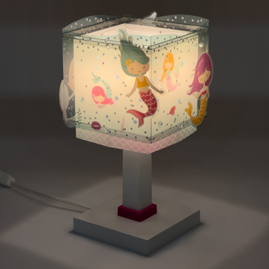 Dalber 63441N - LED-lastenlamppu MERMAIDS 1xG4/4W/230V monivärinen