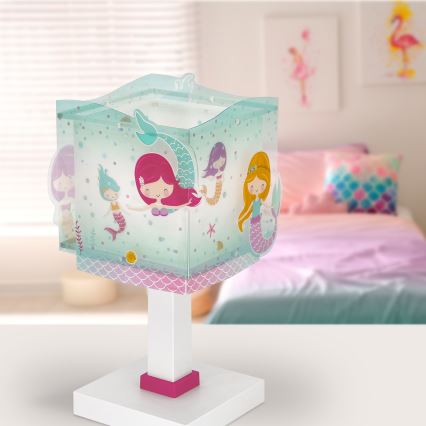 Dalber 63441N - LED-lastenlamppu MERMAIDS 1xG4/4W/230V monivärinen