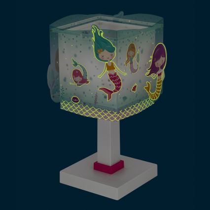 Dalber 63441N - LED-lastenlamppu MERMAIDS 1xG4/4W/230V monivärinen