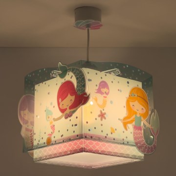 Dalber 63442 - Lasten kattokruunu MERMAIDS 1xE27/60W/230V