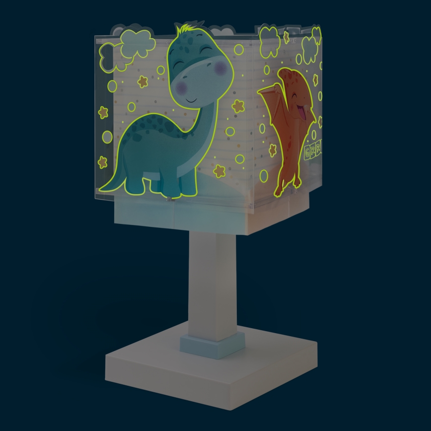 Dalber 63451 - LED-lastenvalaisin BABY DINOS 1xG4/4W/230V monivärinen