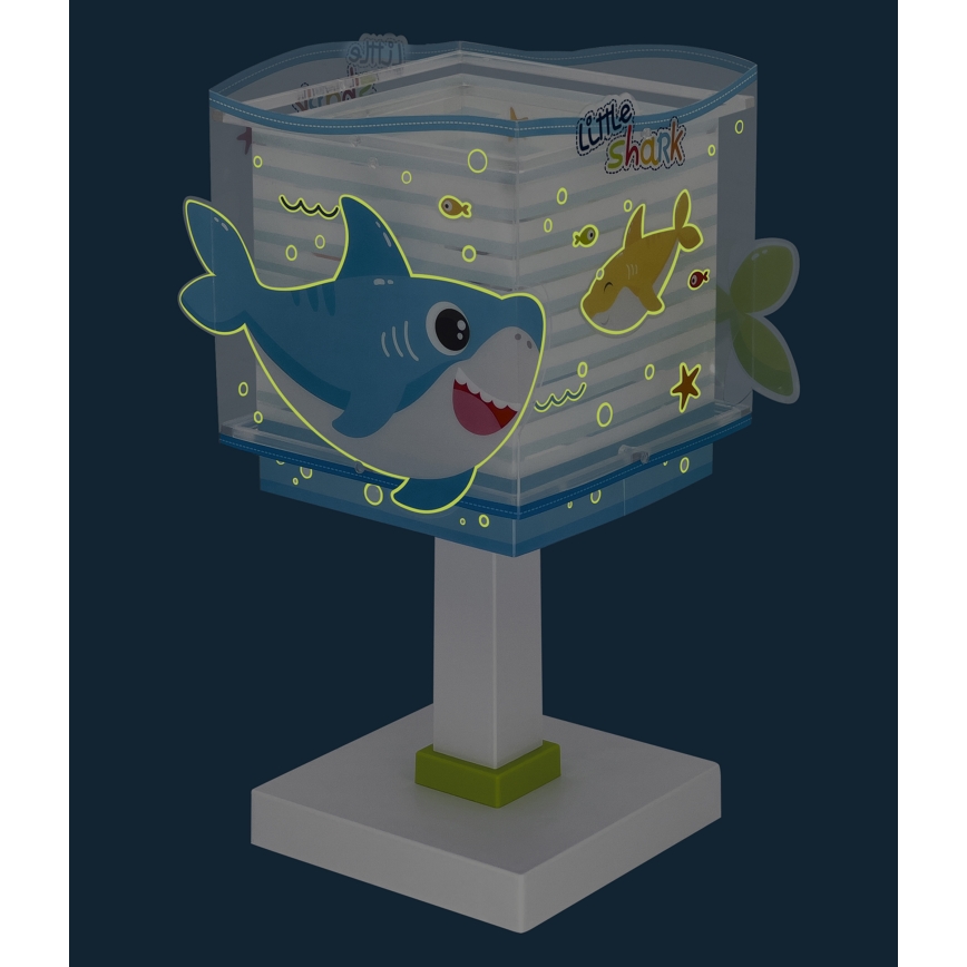 Dalber 63471 - Lasten lamppu BABY SHARK 1xE14/60W/230V