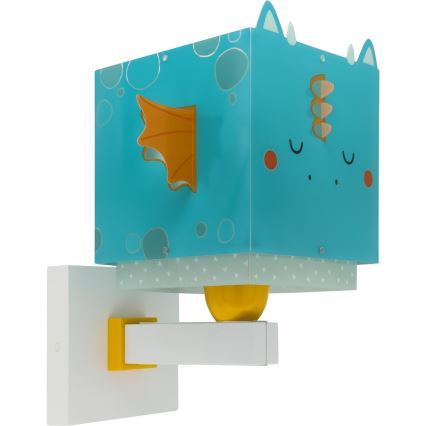 Dalber 64389 - Lasten seinävalaisin LITTLE DRAGON 1xE27/15W/230V