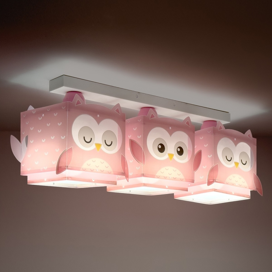 Dalber 64483 - Lasten kattovalaisin LITTLE FRIENDS 3xE27/15W/230V
