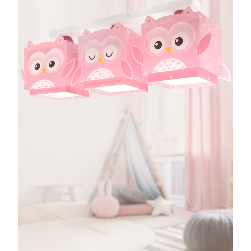 Dalber 64483 - Lasten kattovalaisin LITTLE FRIENDS 3xE27/15W/230V