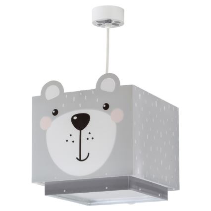 Dalber 64572 - Lasten kattokruunu LITTLE TEDDY 1xE27/60W/230V