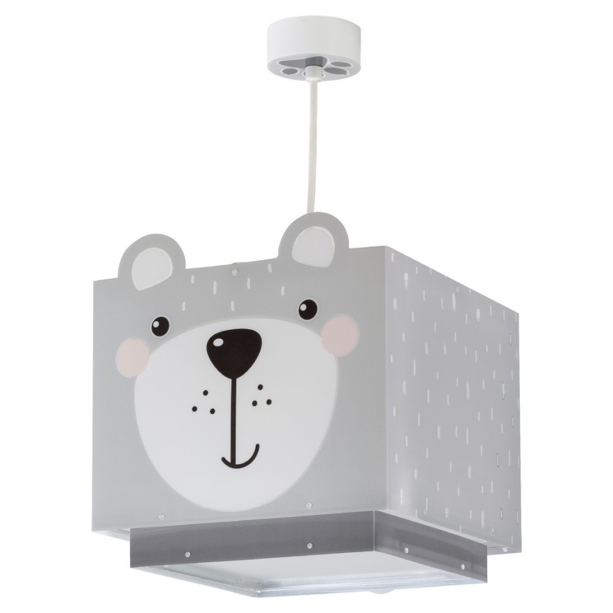 Dalber 64572 - Lasten kattokruunu LITTLE TEDDY 1xE27/60W/230V