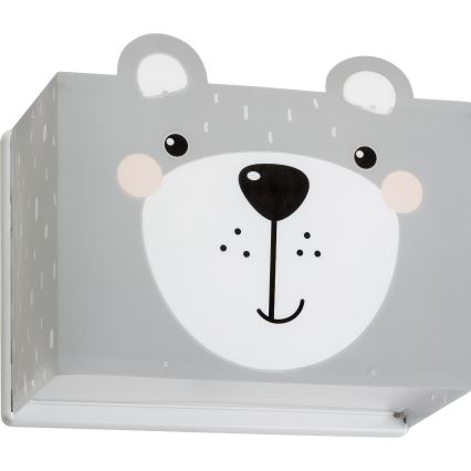Dalber 64578 - Lasten seinävalaisin LITTLE TEDDY 1xE27/60W/230V