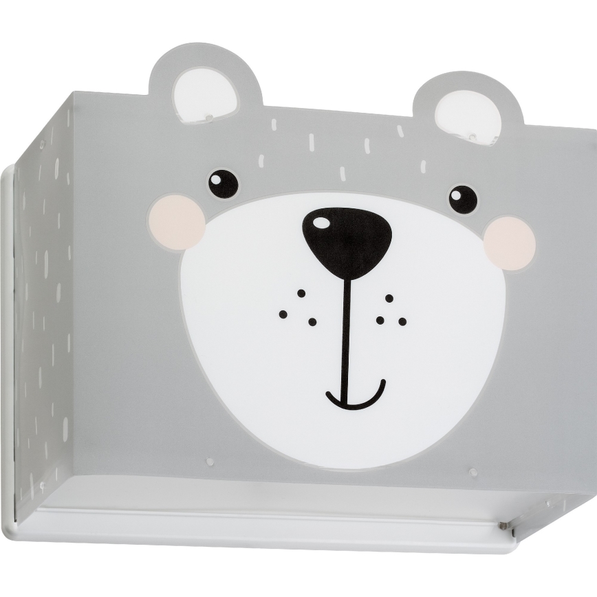 Dalber 64578 - Lasten seinävalaisin LITTLE TEDDY 1xE27/60W/230V