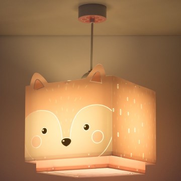 Dalber 64582 - Lasten kattokruunu LITTLE FOX 1xE27/60W/230V