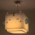 Dalber 64592 - Lasten kattokruunu LITTLE UNICORN 1xE27/15W/230V