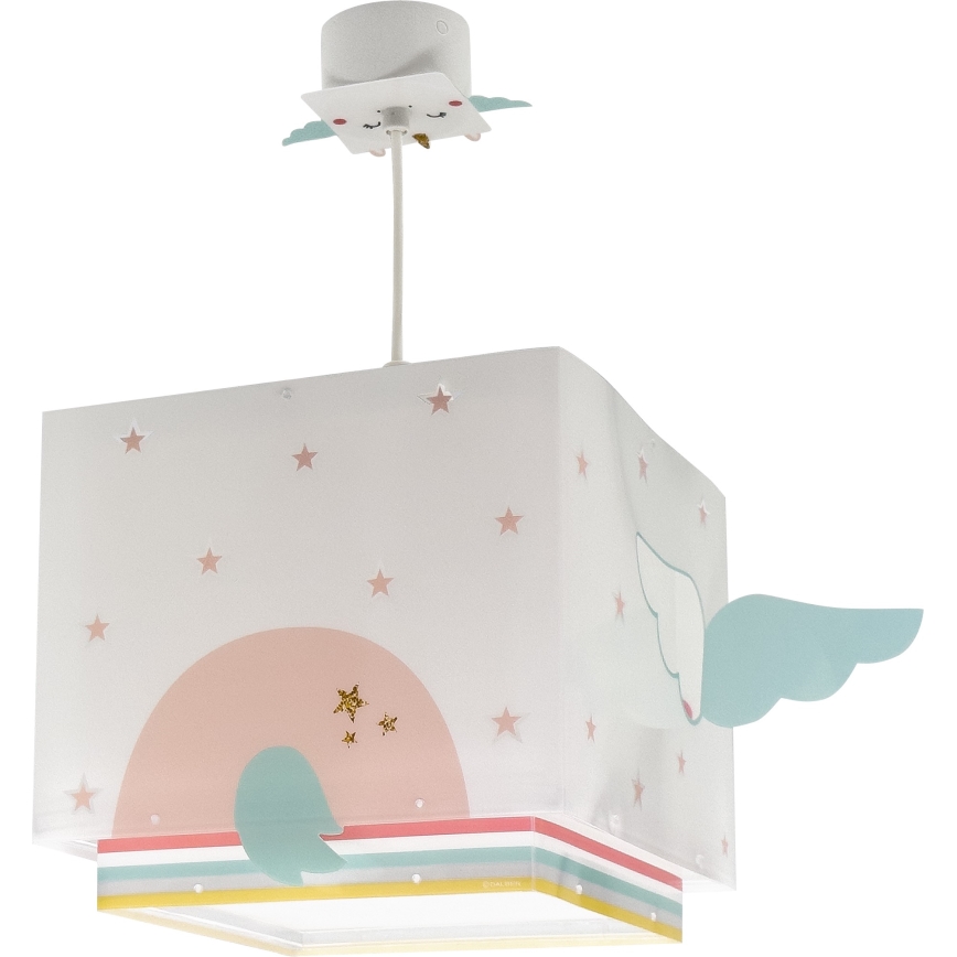 Dalber 64592 - Lasten kattokruunu LITTLE UNICORN 1xE27/15W/230V