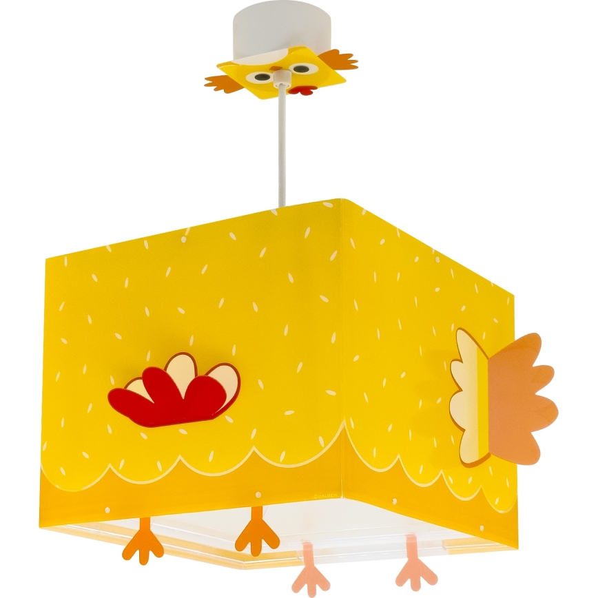Dalber 64642 - Lasten kattokruunu LITTLE CHICKEN 1xE27/15W/230V