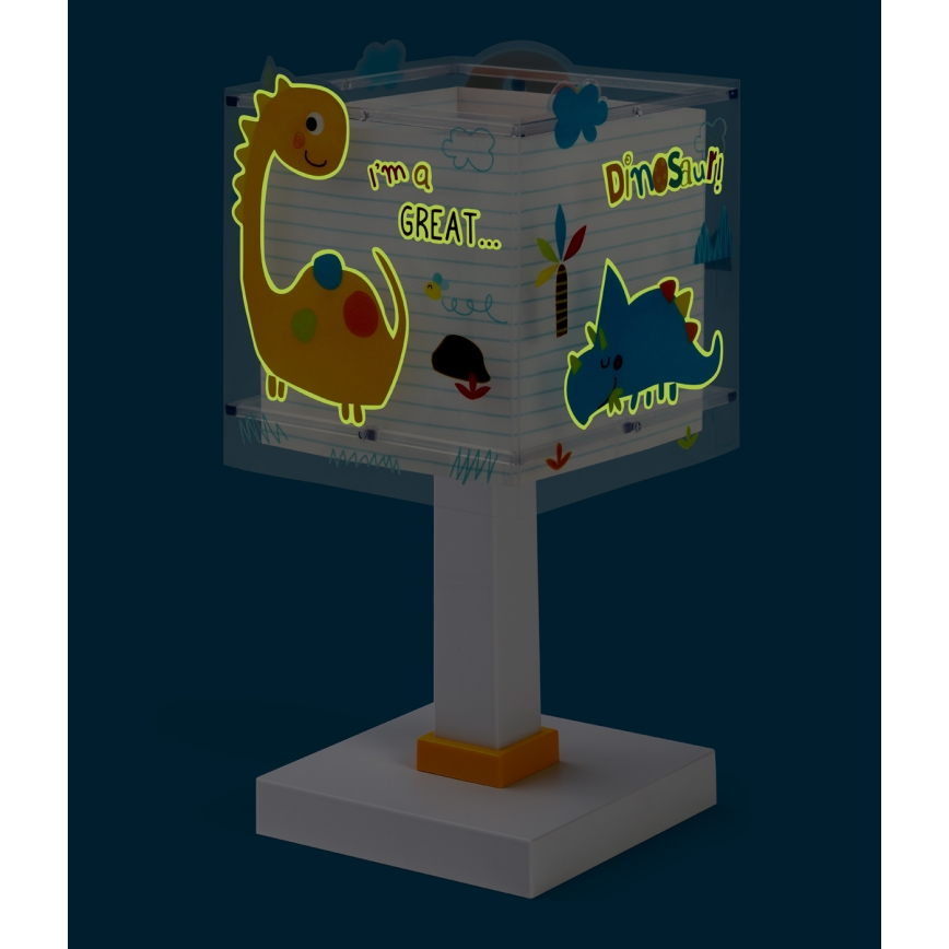Dalber 73451N - LED lastenlamppu DINOS 1xG4/4W/230V monivärinen