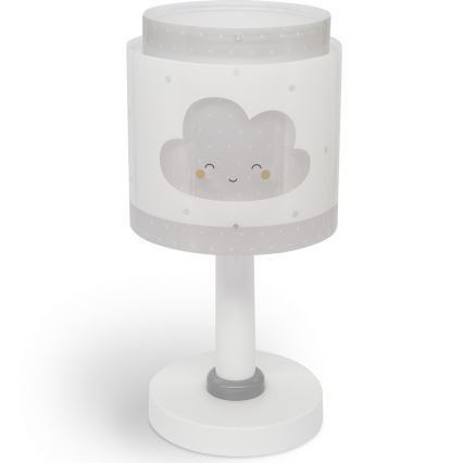Dalber 76011E - Lasten lamppu BABY DREAMS 1xE14/8W/230V harmaa