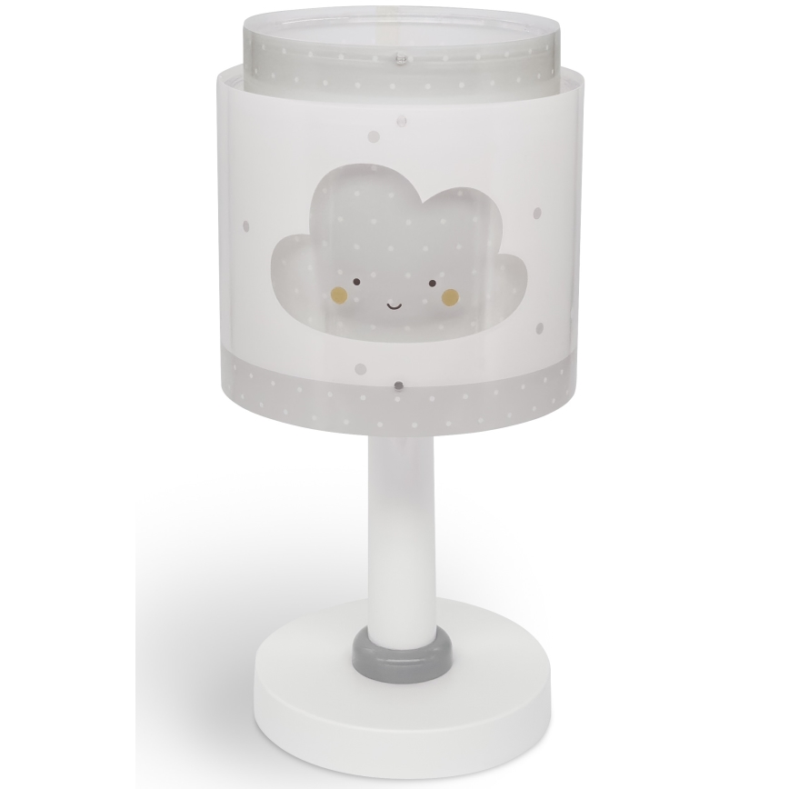Dalber 76011E - Lasten lamppu BABY DREAMS 1xE14/8W/230V harmaa