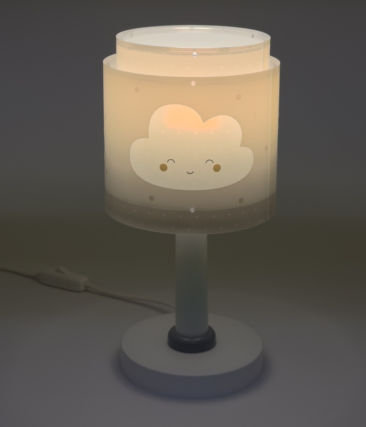 Dalber 76011NE - LED lastenlamppu BABY DREAMS 1xG4/4W/230V harmaa