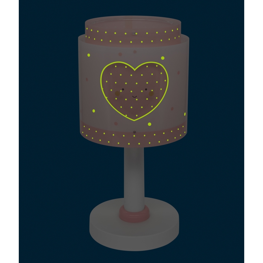 Dalber 76011NS - LED-lastenlamppu BABY DREAMS 1xG4/4W/230V vaaleanpunainen