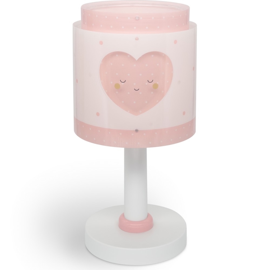 Dalber 76011S - Lasten lamppu BABY DREAMS 1xE14/8W/230V vaaleanpunainen