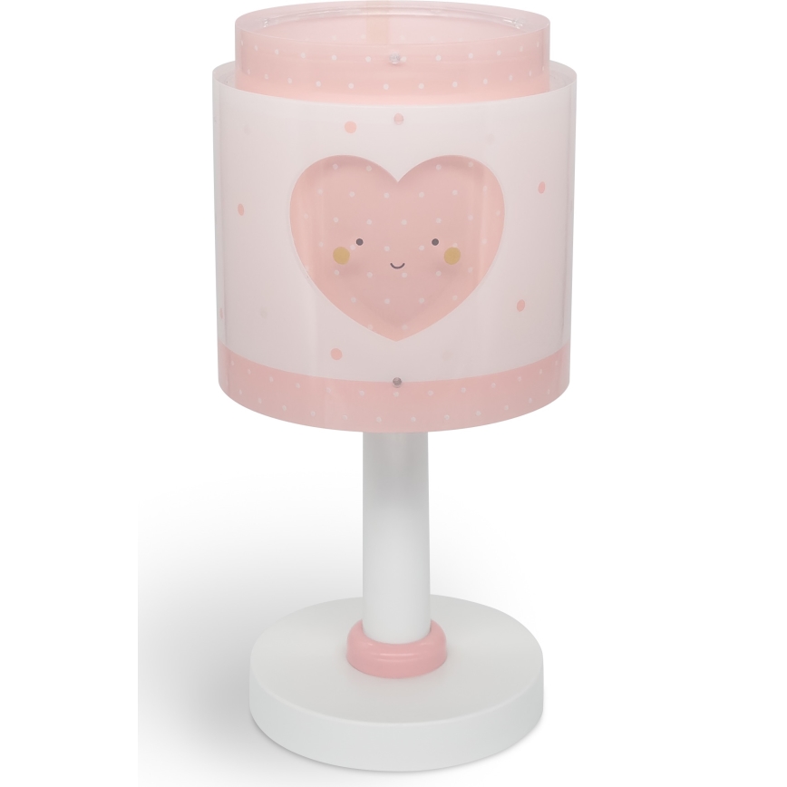 Dalber 76011S - Lasten lamppu BABY DREAMS 1xE14/8W/230V vaaleanpunainen